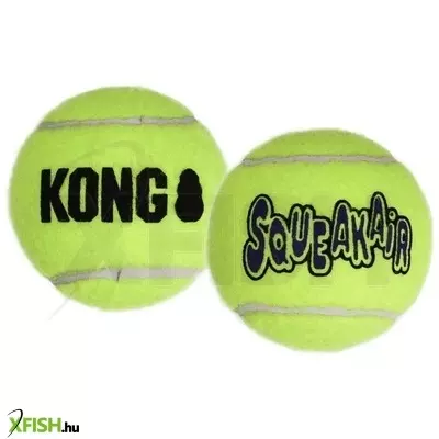 KONG SqueakAir Balls Teniszladba Kutyajáték 2 db L