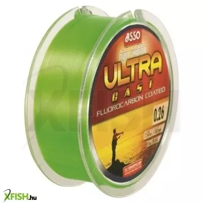 Asso Ultra Cast 150M 0,22 Fluorkarbon Bevonatú Távdobó Zsinór