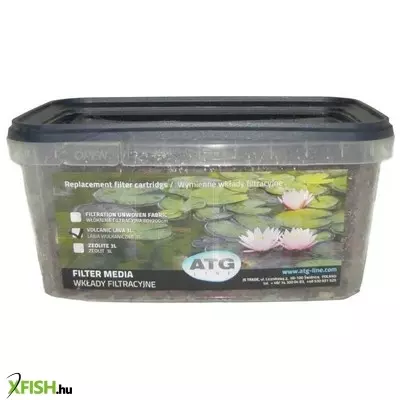 Atg-line ekol atg lávakő zúzalék akváriumi és kerti tó szűrőanyag - 3 liter