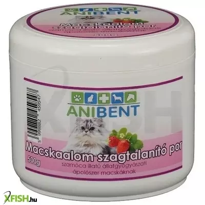 anibent macskaalom szagtalanító por szamócás 500g