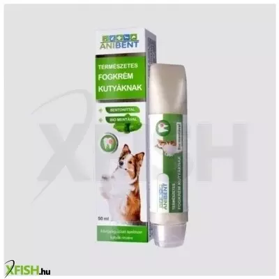 Anibent Természetes Fogkrém Kutyáknak Bio Mentával 77g