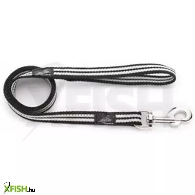 Póráz Gumis Heveder Füles Normál Karabinerrel 20x1500mm