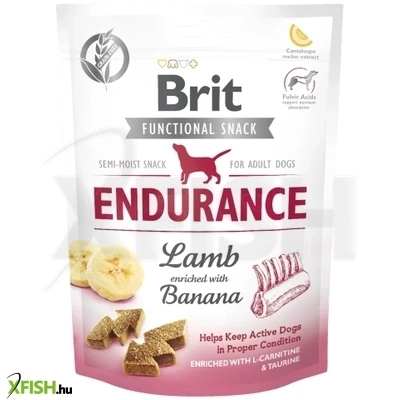 Brit Functional Snack Endurance Lamb Kutya Jutalomfalat 150g