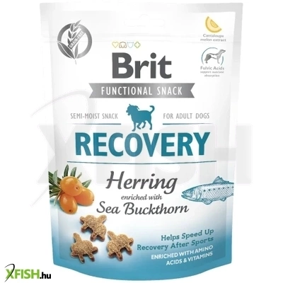 Brit Functional Snack Recovery Herring Kutya Jutalomfalat 150g
