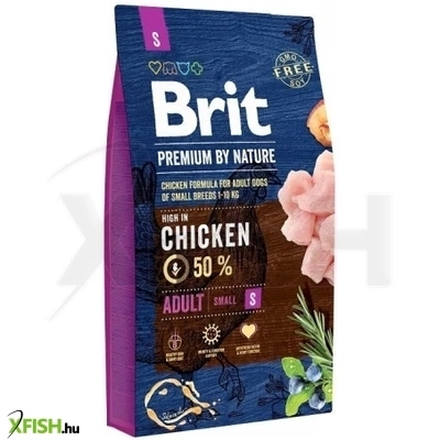 Brit Premium By Nature Adult Small Kutyatáp 8000g