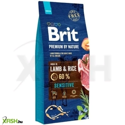 Brit Premium By Nature Sensitive Lamb Kutyatáp 15000g