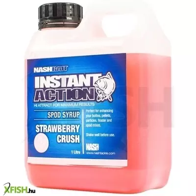 Nash Instant Action Strawberry Crush Spod Syrup Locsoló Eper 1 Liter