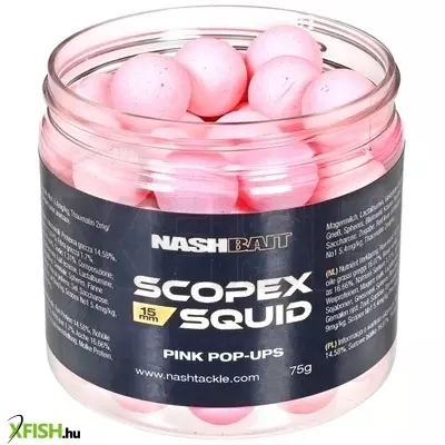 Nash Scopex Squid Airball Pop Up Bojli Pink 15Mm (75G)