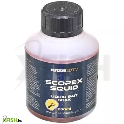 Nash Scopex Squid Liquid Bait Dip Soak 250Ml