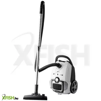 Midea b7 mbc1780wb porzsákos porszívó, 800 w, 3 literes porzsák, mosható hepa12 szűrő, 5 M tápvezeték