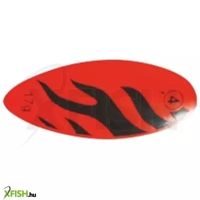 Mistrall Willow Piros Fekete Mintás Körforgó Villantó 2-es 8g