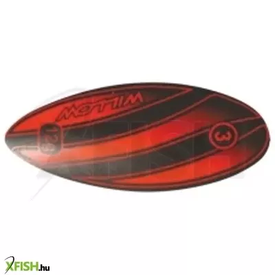 Mistrall Willow Piros Fekete Csíkos Körforgó Villantó 0-ás 3g