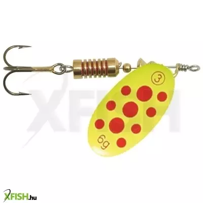 Mistrall Ospray Körforgó Villantó Sárga Piros Pöttyös 1-es 3g 1db/csomag