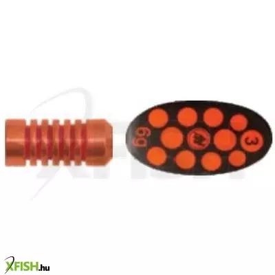 MIstrall Ospray Narancs Fekete Katica Mintás Körforgó Villantó 1-es 3g