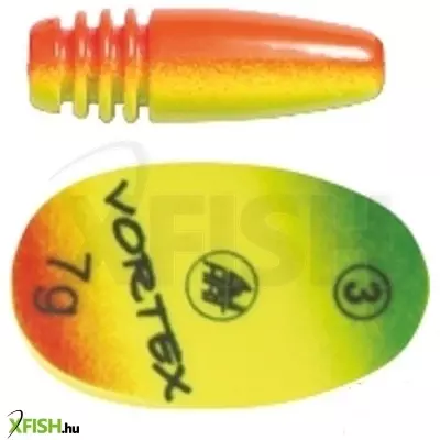 Mistrall Vortex Tricolor Mintás Körforgó Villantó 1-es 3g