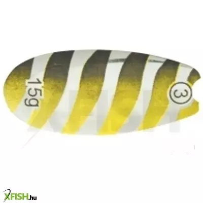 Mistrall Laguna Sárga Ezüst Csíkos Körforgó Villantó 2-es 10g