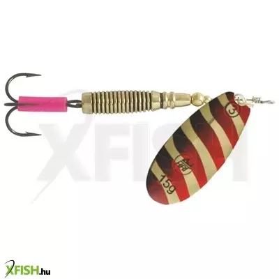 Mistrall Laguna Körforgó Villantó Fekete Piros Csíkos 2-es 10g 1db/csomag