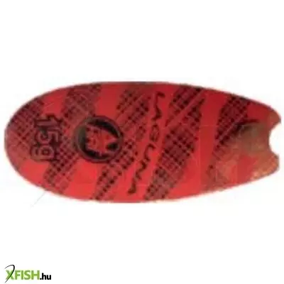 Mistrall Laguna Piros Fekete Mintás Körforgó Villantó 4-es 18g