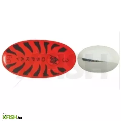 Mistrall Duo Ospray Piros Mintás Körforgó Villantó 0+2-es 5g