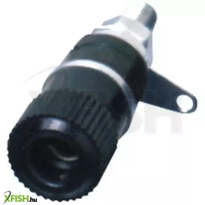 Use home ba 2/bk banánaljzat, fekete, műanyag, szigetelt, forrasztható