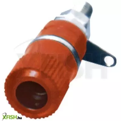 Use home ba 2/rd banánaljzat, piros, műanyag, szigetelt, forrasztható