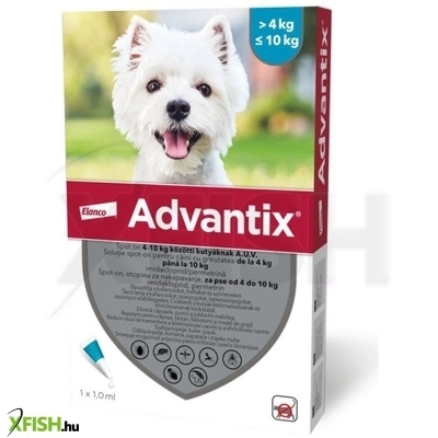 Advantix 100 1 ml 4-10 kg 1x