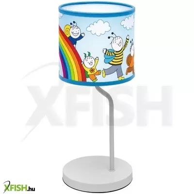 Home kids bb al01 asztali lámpa, bogyó és babóca, fém + műanyag test, vászon búra, e14, max. 25 w,