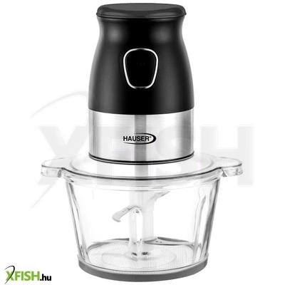 Hauser bc-326b turmixgép, aprító, daráló 300 w, 3in1 funkció, 4 késes, fekete, hálózati tápellátás
