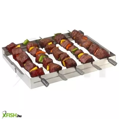 Barbecook bc-acc-7017 sütőnyárs tartó, rozsdamentes acél, 5 férőhelyes
