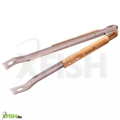 Barbecook bc-acc-7069 rozsdamentes acél fogó, gumifa nyél, 100% fsc, 40cm