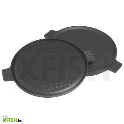 Barbecook bc-acc-7087 zománcozott öntöttvas grill lap, kétoldalas, kerek, 35cm