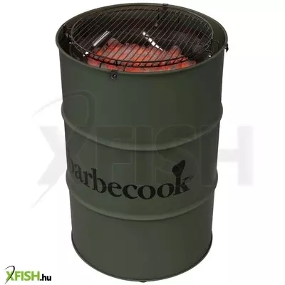 Barbecook bc-cha-1022 edson faszenes grillhordó, zöld, 47,5cm átmérő