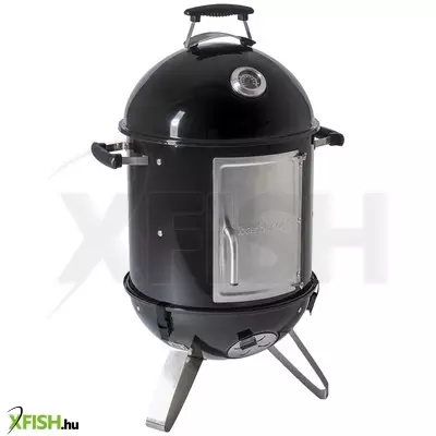 Barbecook bc-smo-5017 oskar S zománcozott füstölő és grill, fekete, átmérő 40cm