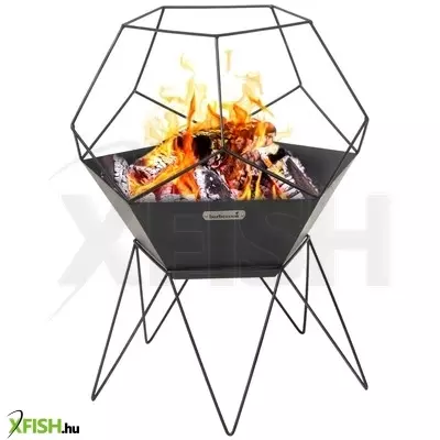 Barbecook bc-woo-6013 jura tűzrakó kosár, festett acéllemez, 60x60x75cm