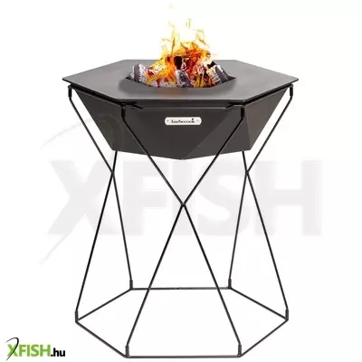 Barbecook bc-woo-6016 rila tűzkosár és grill, 80x75x71cm
