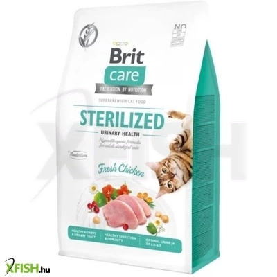Brit Care Cat Grain Free Sterilized Urinary Macskatáp 400g