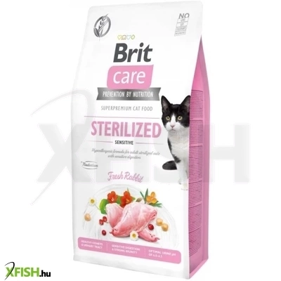 Brit Care Cat Grain Free Sterilized Sensitiv Macskatáp 7000g