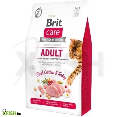 Brit Care Cat Grain Free Adult Activity Macskatáp 2000g
