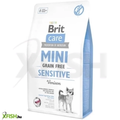 brit care mini sensitive kutyatáp 400g