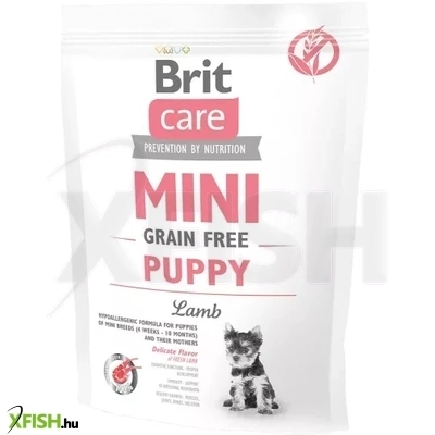 brit care mini puppy lamb kutyatáp 400g