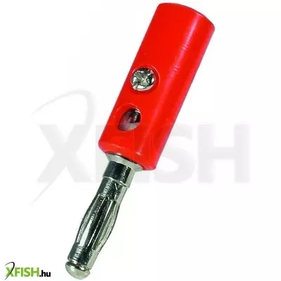 use home bd 4/rd banándugó, piros, műanyag, keresztlyukas, csavarozható
