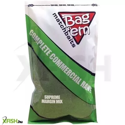 Bagem Complete Commercial Groundbaits Supreme Margin Mix Etetőanyag 850g (Becgmm) Zöld