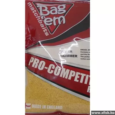 Bagem Pro-Competition Groundbaits Super Skimmer Etetőanyag 700g Világos, Nyári Keszeges (Begsy)