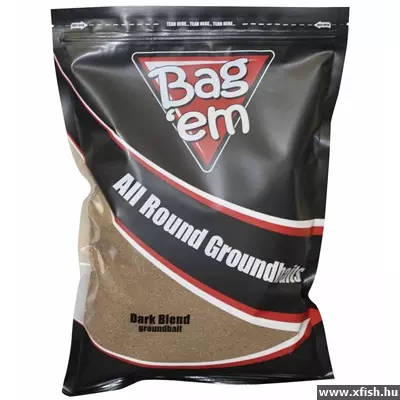 Bagem All Round Groundbaits - 2Kg (Bergdb) Dark Blend Etetőanyag