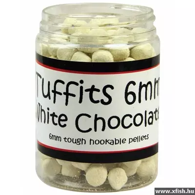 Bagem Tuffits - White Chokolate 6mm 100ml Csalizó Pellet Fehér Csoki (betwc)
