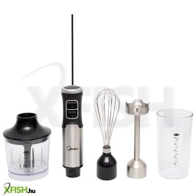 Midea bh1001w botmixer készlet, 1000w, rozsdamentes kés