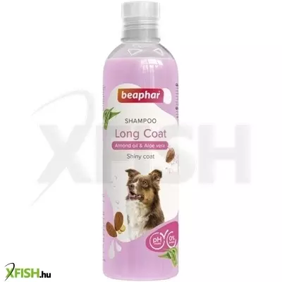 Beaphar Sampon Kutya Filcesedés Ellen Hosszú Szőrre 250ml