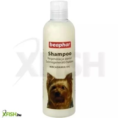 Beaphar sampon kutya szőrregeneráló makadámia olajjal 250ml