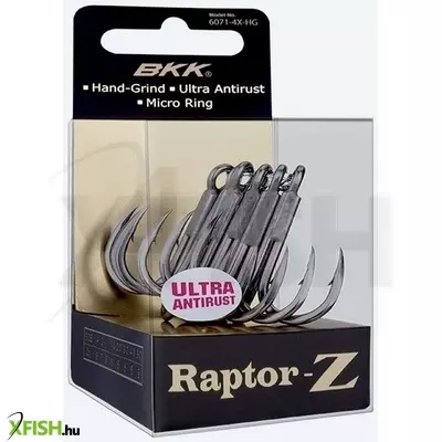 Bkk Raptor-Z Ultra Hármashorog 4# 8Db/Csomag