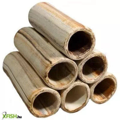 Aquanetta kerámia csőpiramis búvóhely akváriumba - világos